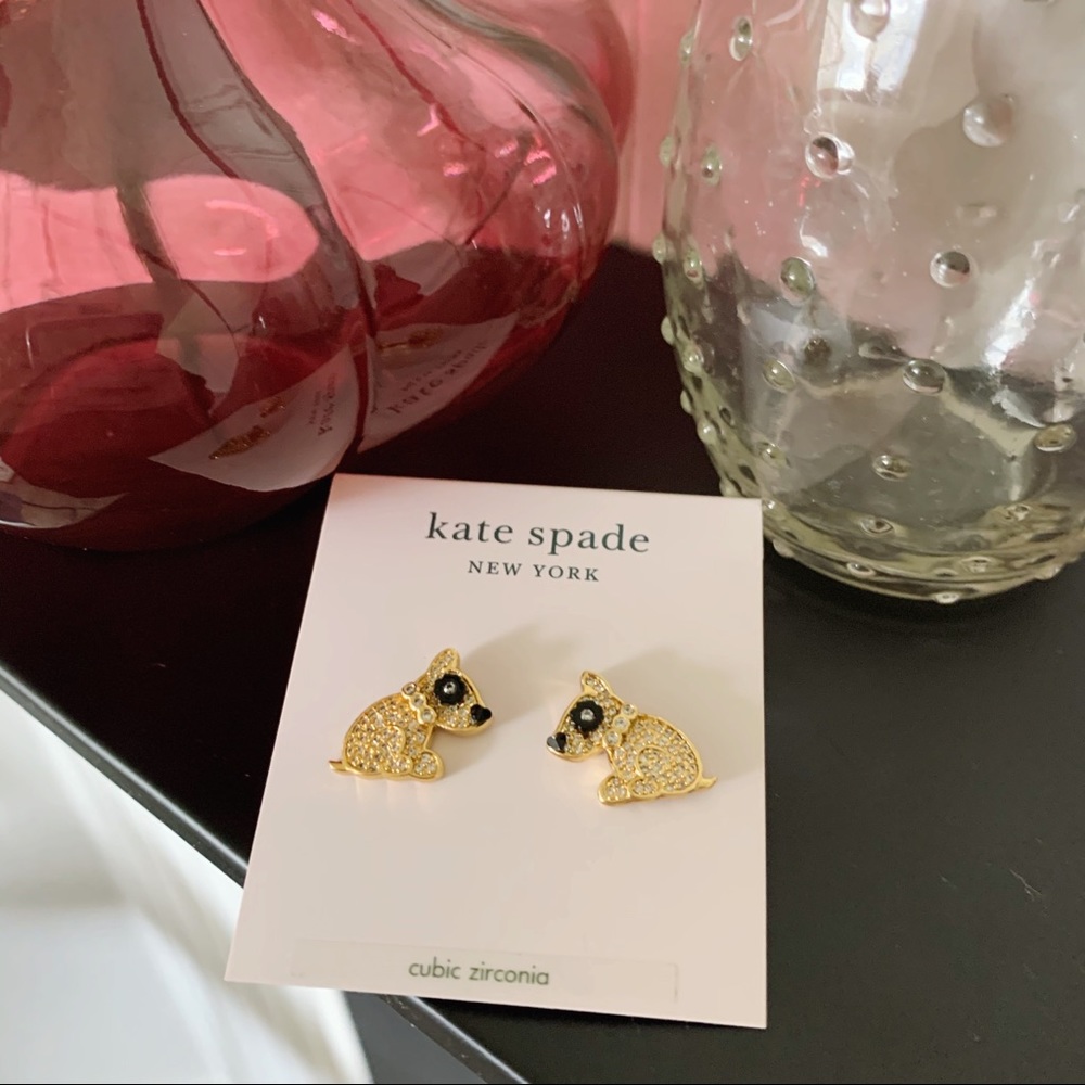 brand new 🐶 authentic kate spade milo studs 🐶